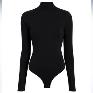 Hill House Black Long Sleeve Bodysuit